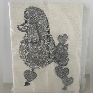 Lauren Moshi Vintage Poodle Canvas Art